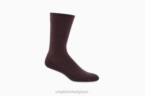 accessoires Mephisto chaussette en coton brun femmes X826429
