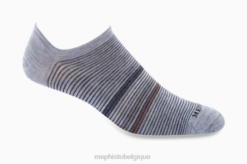 accessoires Mephisto mi-chaussette m gris femmes X826419