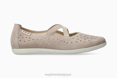appartements Mephisto perf de karla taupe clair femmes X82665