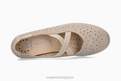 appartements Mephisto perf de karla taupe clair femmes X82665