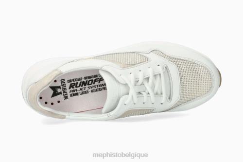 baskets Mephisto Karine blanc femmes X826267