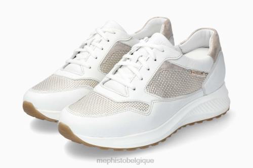 baskets Mephisto Karine blanc femmes X826267