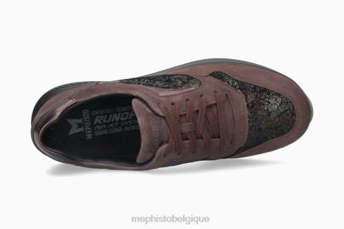 baskets Mephisto Karine prune femmes X826257