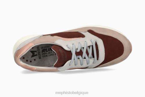 baskets Mephisto Karine taupe clair femmes X826306