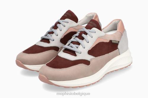 baskets Mephisto Karine taupe clair femmes X826306