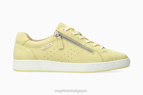 baskets Mephisto Nikita citron femmes X826139