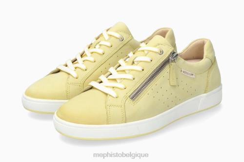 baskets Mephisto Nikita citron femmes X826139