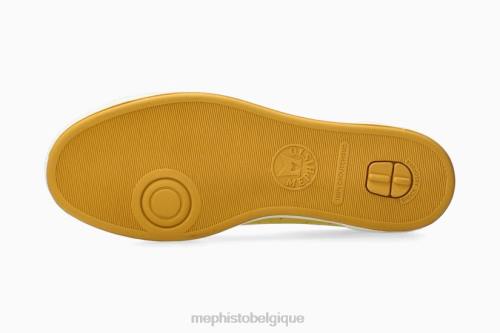 baskets Mephisto Nikita jaune femmes X826297