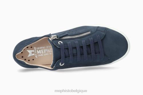 baskets Mephisto Nikita jean bleu femmes X826264