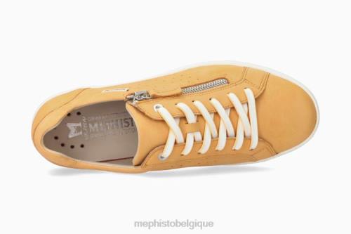 baskets Mephisto Nikita orange femmes X82651