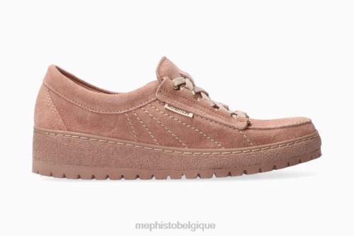 baskets Mephisto dame vieux rose femmes X826340