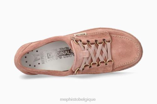 baskets Mephisto dame vieux rose femmes X826340