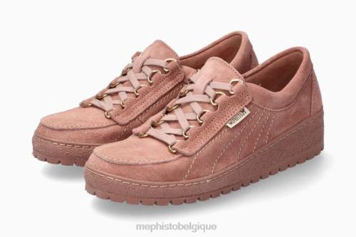 baskets Mephisto dame vieux rose femmes X826340