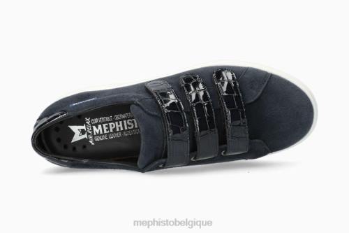 baskets Mephisto frederica marine femmes X826300