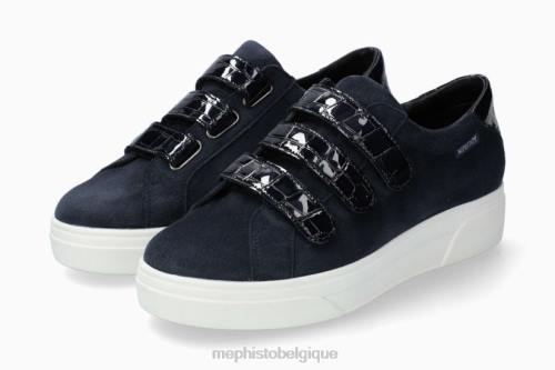 baskets Mephisto frederica marine femmes X826300