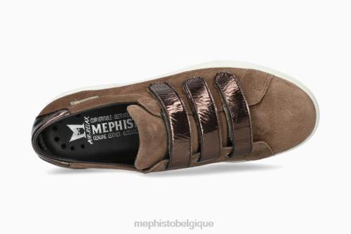 baskets Mephisto frederica taupe femmes X826305