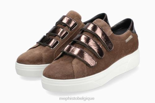 baskets Mephisto frederica taupe femmes X826305