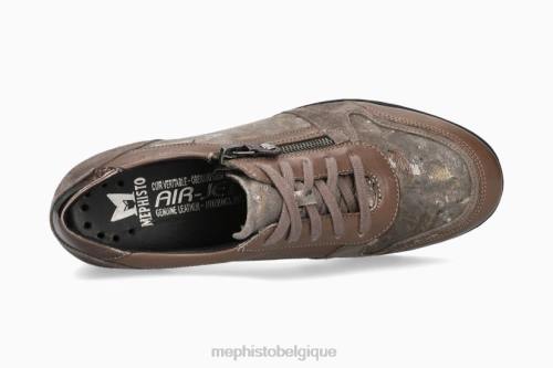baskets Mephisto iasmine taupe foncé femmes X826304