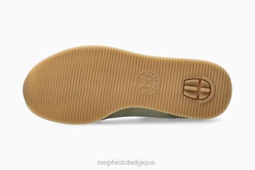 baskets Mephisto laurène kaki clair femmes X826262