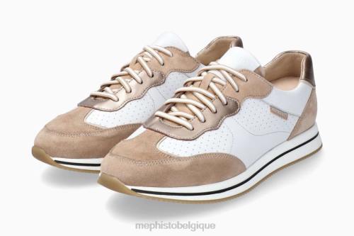 baskets Mephisto laurène sable clair femmes X826296