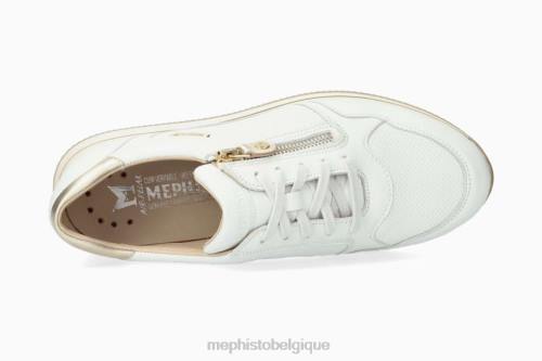 baskets Mephisto leenie blanc femmes X826140