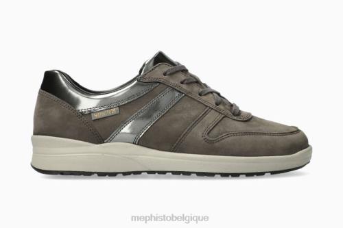 baskets Mephisto rebecca gris femmes X826307