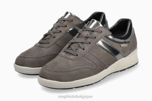 baskets Mephisto rebecca gris femmes X826307