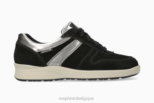 baskets Mephisto rebecca noir femmes X826299