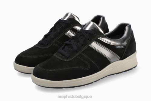 baskets Mephisto rebecca noir femmes X826299