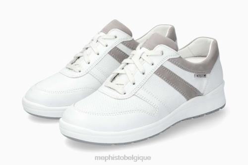 baskets Mephisto rebecca perf blanc femmes X826117