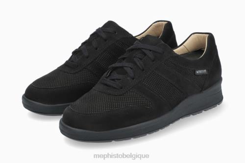 baskets Mephisto rebecca perf noir femmes X826292