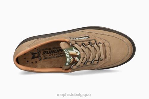 baskets Mephisto ruée taupe femmes X826322