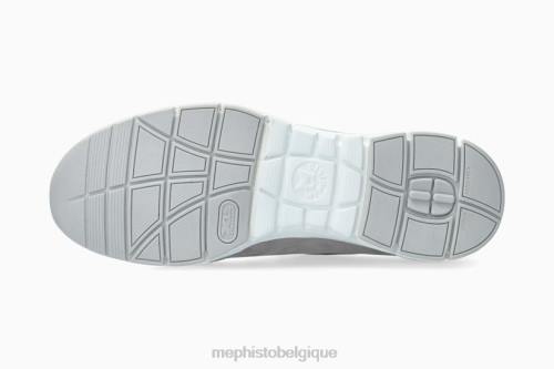 baskets Mephisto yael gris clair femmes X826274