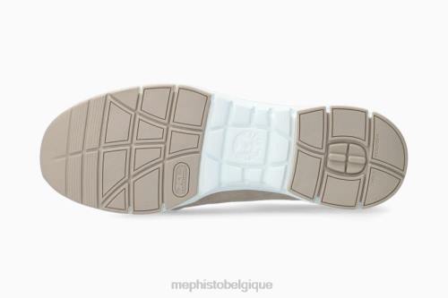 baskets Mephisto yael taupe clair femmes X826266