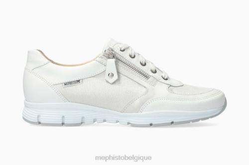 baskets Mephisto ylona blanc femmes X826273