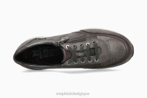 baskets Mephisto ylona gris femmes X826259