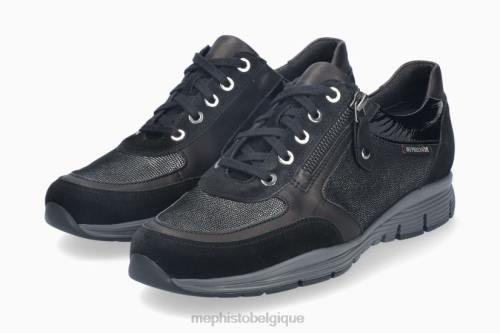 baskets Mephisto ylona noir femmes X826288