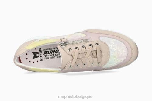 baskets Mephisto ylona sable clair femmes X826109