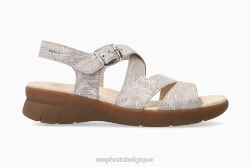des sandales Mephisto Eva sable clair femmes X826399