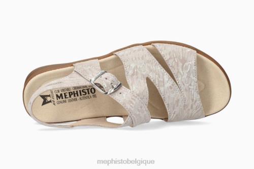 des sandales Mephisto Eva sable clair femmes X826399