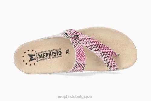 des sandales Mephisto Hélène fuchsia femmes X82648