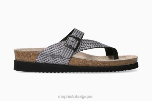 des sandales Mephisto Hélène gris femmes X826215