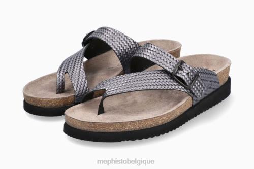 des sandales Mephisto Hélène gris femmes X826215