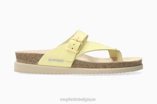 des sandales Mephisto Hélène jaune femmes X826151
