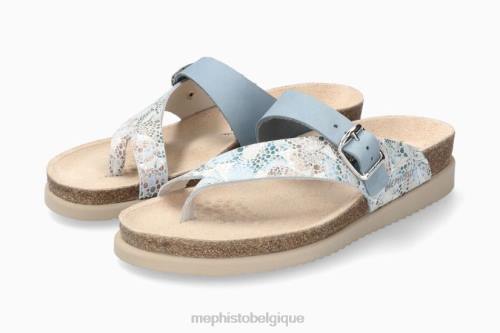 des sandales Mephisto Hélène mélanger ciel bleu femmes X826145