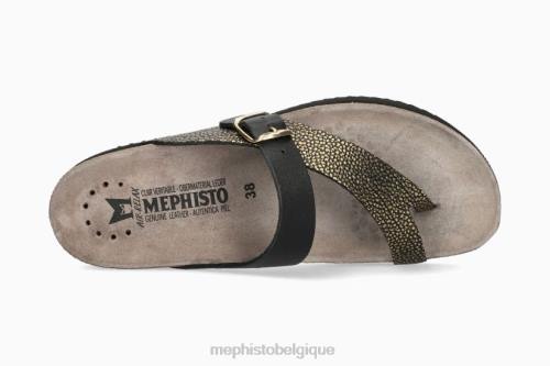 des sandales Mephisto Hélène mélanger or femmes X82682