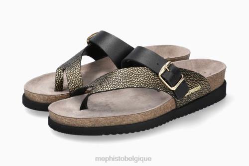 des sandales Mephisto Hélène mélanger or femmes X82682