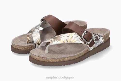 des sandales Mephisto Hélène mélanger platine femmes X826106