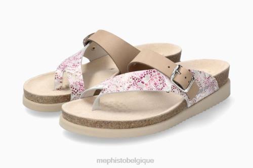 des sandales Mephisto Hélène mélanger rose femmes X82615