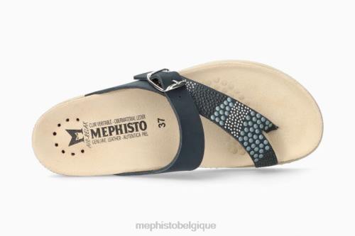 des sandales Mephisto Hélène marine femmes X826148